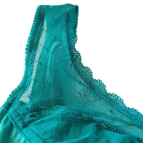 Rhonda Shear Green Style 676 Shapewear Leisure Bra in Size  3X - Picture 5 of 9